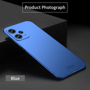 For Xiaomi Redmi Note 12 Pro+ China MOFI Micro Frosted PC Ultra-thin Hard Case(Blue)