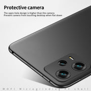 For Xiaomi Redmi Note 12 Pro 5G China MOFI Micro Frosted PC Ultra-thin Hard Case(Red)