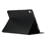 For iPad 2025 / 2022 ENKAY PC Back Cover Smart Leather Tablet Case with Pen Slot & Holder(Dark Blue)