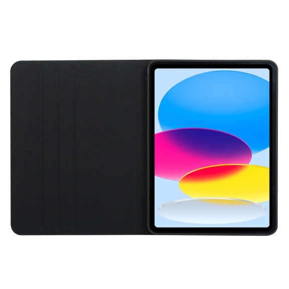 For iPad 2025 / 2022 ENKAY PC Back Cover Smart Leather Tablet Case with Pen Slot & Holder(Pink)