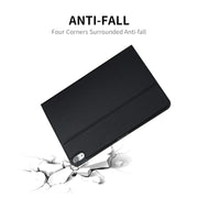 For iPad 2025 / 2022 ENKAY PC Back Cover Smart Leather Tablet Case with Pen Slot & Holder(Pink)
