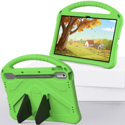 For Lenovo Tab P11 Pro 11.2 2023 TB-132FU / TB-138FC / P11 Pro11.5 2022 TB-J706F 2021 / TB-J716 2022 EVA Shockproof Tablet Case with Holder(Green)