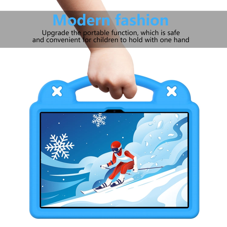 For Huawei MatePad T10S 10.1 / T10 9.7 / Honor Pad X8 10.1 Handle Kickstand Children EVA Shockproof Tablet Case(Sky Blue)