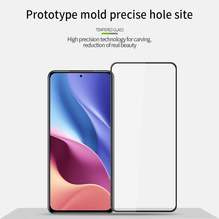 For Xiaomi Redmi K60 / K60 Pro MOFI 9H 3D Explosion-proof Curved Screen Tempered Glass Film(Black) -  by MOFI | Online Shopping South Africa | PMC TechLife