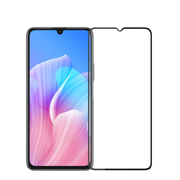 For Xiaomi Redmi 12C MOFI 9H 3D Explosion-proof Curved Screen Tempered Glass Film(Black) -  by MOFI | Online Shopping South Africa | PMC TechLife