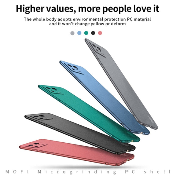 For Xiaomi 13 MOFI Fandun Series Frosted Ultra-thin PC Hard Phone Case(Black)