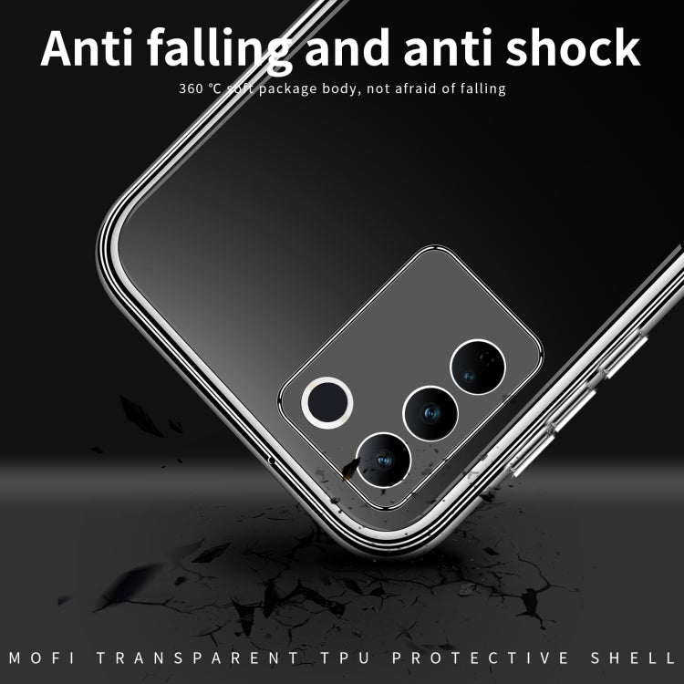 For vivo S16 / S16 Pro MOFI Ming Series Ultra-thin TPU Phone Case(Transparent)