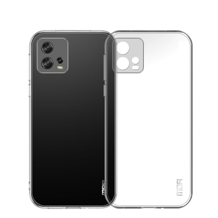 For Motorola Moto G72 MOFI Ming Series Ultra-thin TPU Phone Case(Transparent) - Motorola Cases by MOFI | Online Shopping South Africa | PMC TechLife | Buy Now Pay Later Mobicred