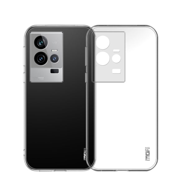 For vivo iQOO11 MOFI Ming Series Ultra-thin TPU Phone Case(Transparent)