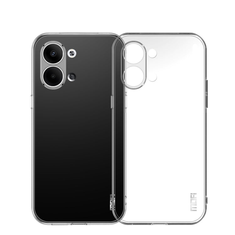 For OPPO Reno9 / Reno9 Pro 5G MOFI Ming Series Ultra-thin TPU Phone Case(Transparent) - OPPO Cases by MOFI | Online Shopping South Africa | PMC TechLife