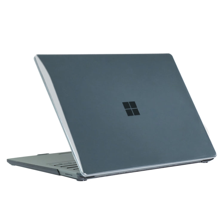 For Microsoft Surface Laptop 3/4/5 13.5 Steel 1868/1951 ENKAY Hat-Prince Shockproof Crystal Hard Case(Black)