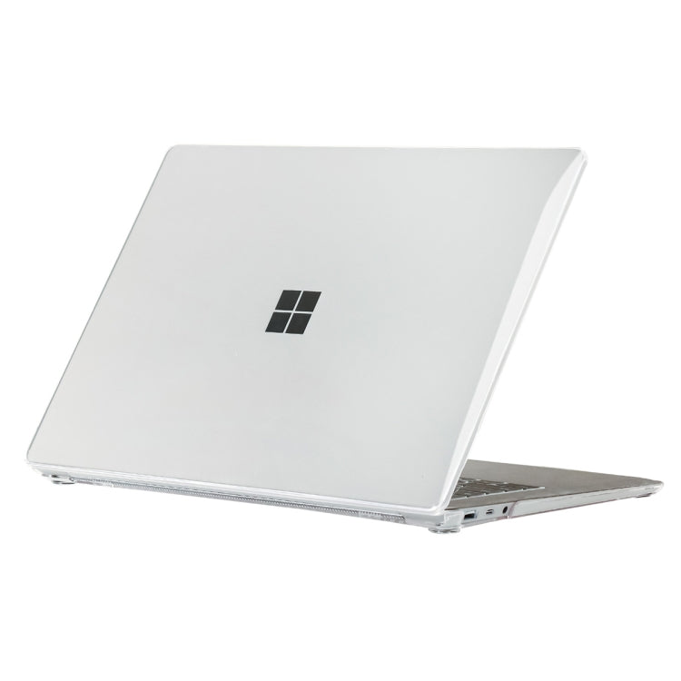 For Microsoft Surface Laptop 2/3/4/5 13.5 Cloth 1769/1867/1958/1950 ENKAY Hat-Prince Shockproof Crystal Hard Case(Transparent)