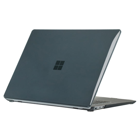 For Microsoft Surface Laptop 2/3/4/5 13.5 Cloth 1769/1867/1958/1950 ENKAY Hat-Prince Shockproof Crystal Hard Case(Black)