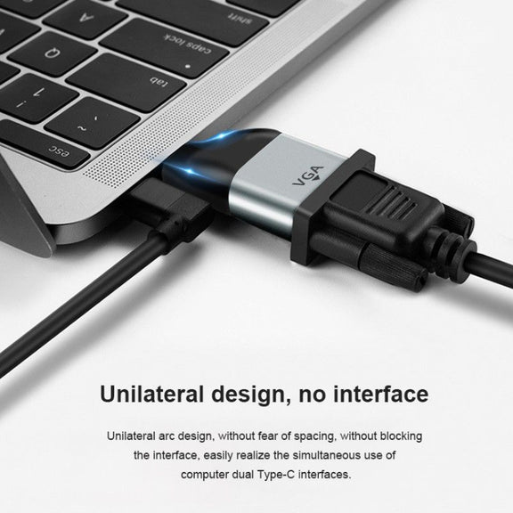 USB-C Male to VGA Female Adapter Converter