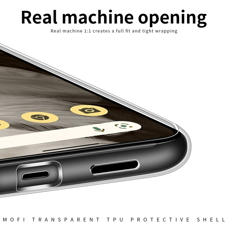 For Google Pixel 7A MOFI Ming Series Ultra-thin TPU Phone Case(Transparent) - free shipping - PMC TechLife - Order now!