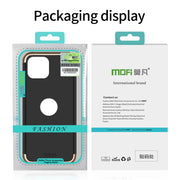 For iPhone 14 MOFI Yatun Series 3 in 1 Stitching PC Phone Case(Red)