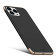 For iPhone 14 Pro MOFI Yatun Series 3 in 1 Stitching PC Phone Case(Black) - iPhone 14 Pro Cases by MOFI | Online Shopping South Africa | PMC TechLife