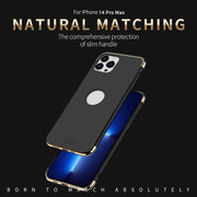 For iPhone 14 Pro MOFI Yatun Series 3 in 1 Stitching PC Phone Case(Blue)