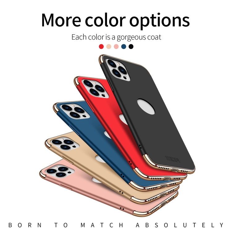 For iPhone 14 Pro Max MOFI Yatun Series 3 in 1 Stitching PC Phone Case(Blue)