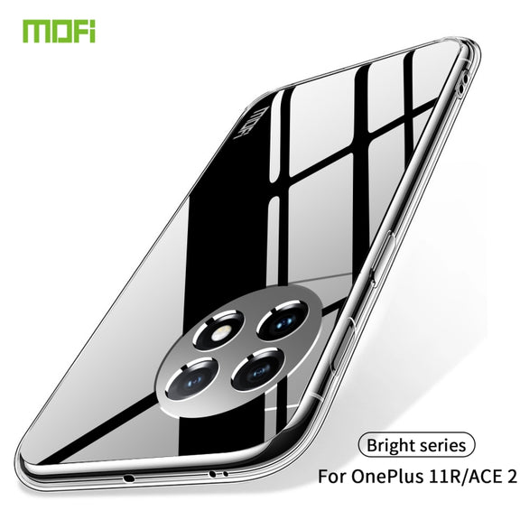 For OnePlus 11R / Ace 2 MOFI Ming Series Ultra-thin TPU Phone Case(Transparent)