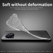 For OnePlus 11R / Ace 2 MOFI Ming Series Ultra-thin TPU Phone Case(Transparent)