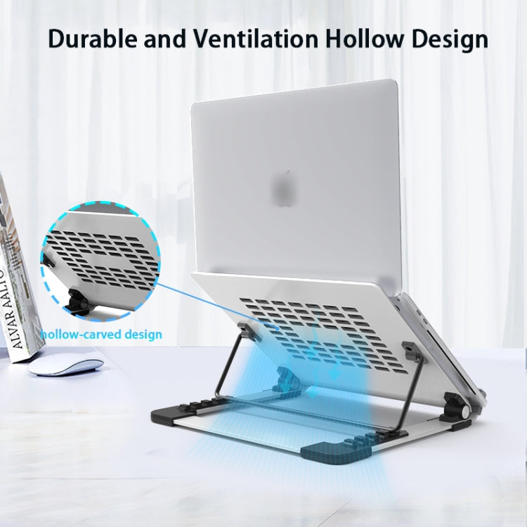 P2 Laptop Mount Vertical 5 Levels Riser Desk Computer Stand - Laptop Stand by PMC Jewellery | Online Shopping South Africa | PMC Jewellery | Buy Now Pay Later Mobicred