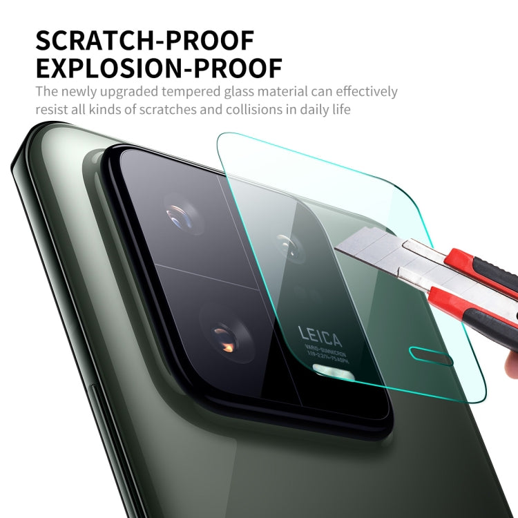 5pcs For Xiaomi 13 Pro ENKAY Hat-Prince 9H Rear Camera Lens Tempered Glass Film - free shipping - PMC TechLife - Order now!