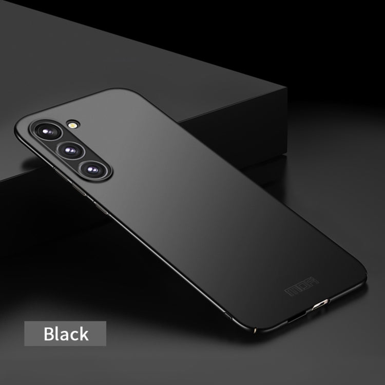 For Samsung Galaxy S24+ 5G MOFI Frosted PC Ultra-thin Hard Phone Case(Black)