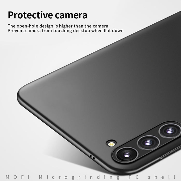 For Samsung Galaxy S24+ 5G MOFI Frosted PC Ultra-thin Hard Phone Case(Black)