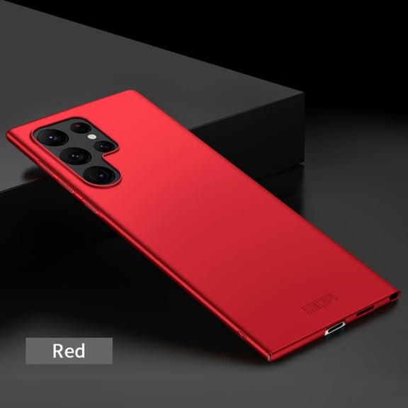 For Samsung Galaxy S24 Ultra 5G MOFI Frosted PC Ultra-thin Hard Phone Case(Red)