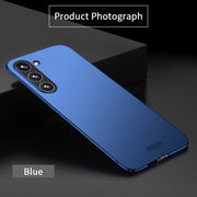 For Samsung Galaxy S24 FE 5G MOFI Frosted PC Ultra-thin Hard Phone Case(Blue)