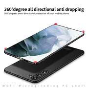 For Samsung Galaxy S25+ 5G MOFI Frosted PC Ultra-thin Hard Phone Case(Blue)