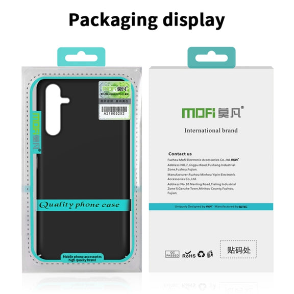 For Samsung Galaxy S24+ 5G MOFI Frosted PC Ultra-thin Hard Phone Case(Black)