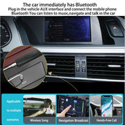 M27 Bluetooth 5.2 Wireless Stereo Music Receiver Transmitter Handsfree 3.5mm Aux Audio Car Kit