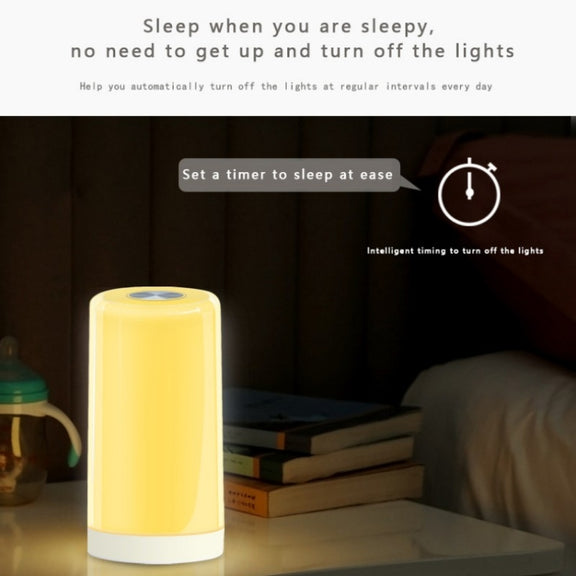 008B Tuya Wifi Remote LED Bedside Touch Lamp RGB Color Changing Dimmable Light