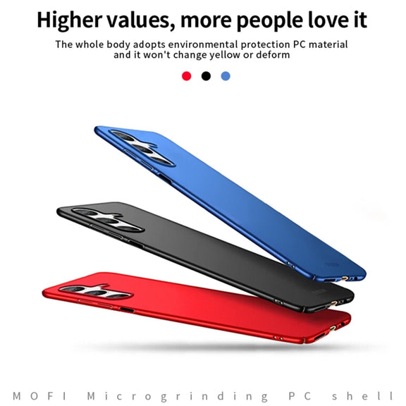 For Samsung Galaxy A14 4G / 5G MOFI Frosted PC Ultra-thin Hard Case(Red)