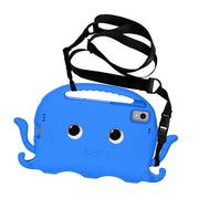 For Lenovo M10 Plus TB-X606 10.3 Octopus Style EVA PC Tablet Case(Blue)