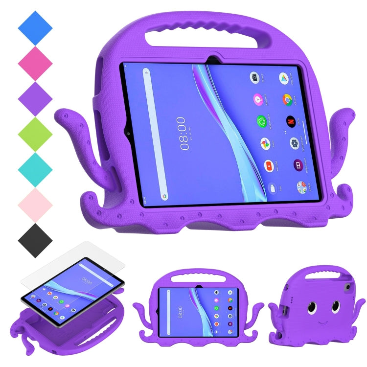 For Lenovo M10 Plus TB-X606 10.3 Octopus Style EVA PC Tablet Case(Purple) - Lenovo by PMC TechLife | Online Shopping South Africa | PMC TechLife | Buy Now Pay Later Mobicred
