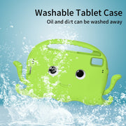 For Lenovo M10 Plus TB-X606 10.3 Octopus Style EVA PC Tablet Case(Grass Green)