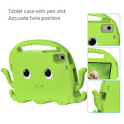 For Lenovo M10 Plus TB-X606 10.3 Octopus Style EVA PC Tablet Case(Grass Green)