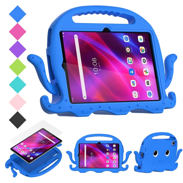 For Lenovo K10 TB-X6C6F 10.3 Octopus Style EVA PC Tablet Case(Blue) - Lenovo by PMC TechLife | Online Shopping South Africa | PMC TechLife | Buy Now Pay Later Mobicred