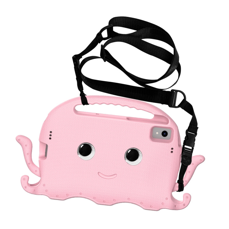 For Lenovo K10 TB-X6C6F 10.3 Octopus Style EVA PC Tablet Case(Pink)
