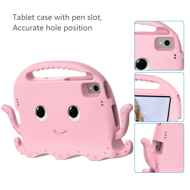 For Lenovo K10 TB-X6C6F 10.3 Octopus Style EVA PC Tablet Case(Pink)