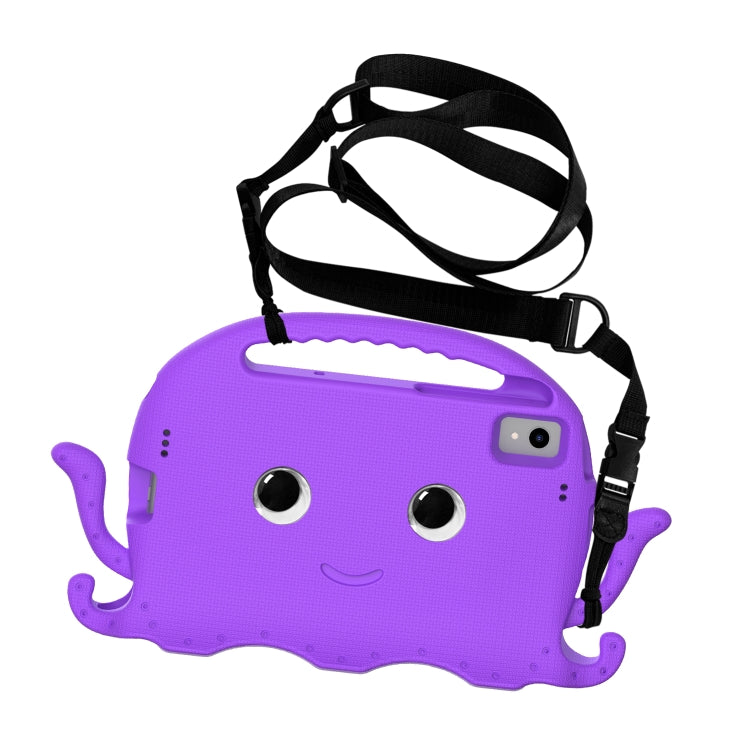 For Lenovo K10 TB-X6C6F 10.3 Octopus Style EVA PC Tablet Case(Purple)
