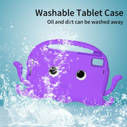For Lenovo K10 TB-X6C6F 10.3 Octopus Style EVA PC Tablet Case(Purple)