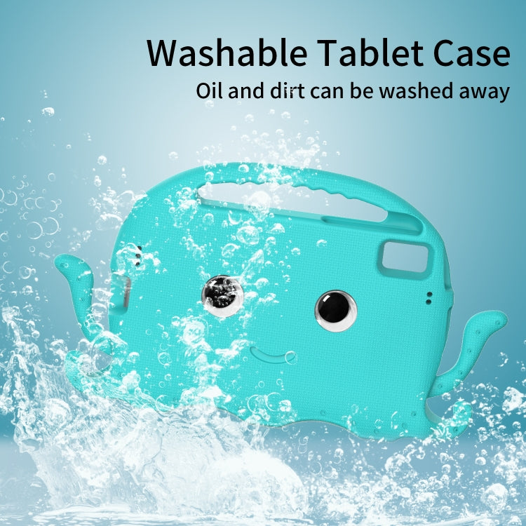 For Lenovo K10 TB-X6C6F 10.3 Octopus Style EVA PC Tablet Case(Glacial Green) - Lenovo by PMC TechLife | Online Shopping South Africa | PMC TechLife | Buy Now Pay Later Mobicred