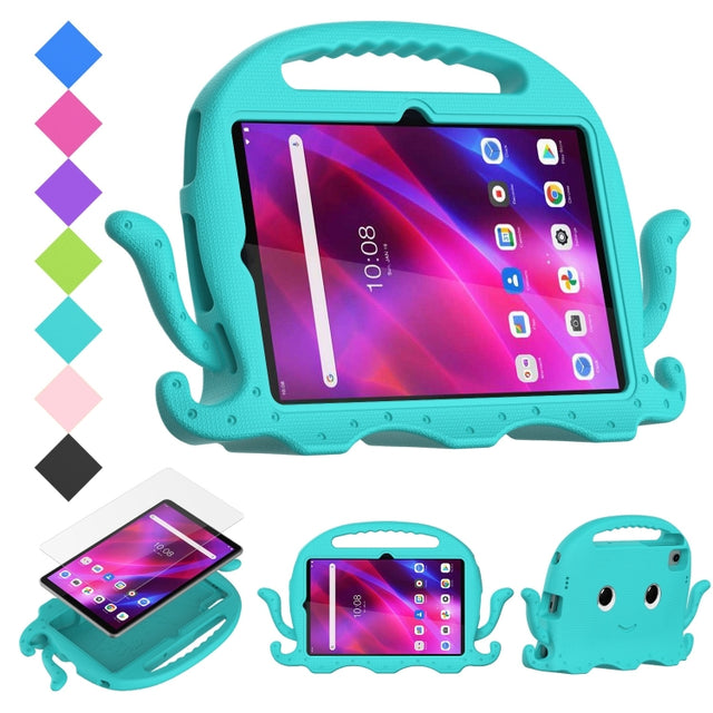 For Lenovo K10 TB-X6C6F 10.3 Octopus Style EVA PC Tablet Case(Glacial Green) - Lenovo by PMC TechLife | Online Shopping South Africa | PMC TechLife | Buy Now Pay Later Mobicred