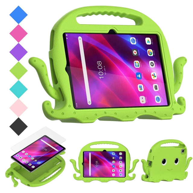 For Lenovo K10 TB-X6C6F 10.3 Octopus Style EVA PC Tablet Case(Grass Green) - Lenovo by PMC TechLife | Online Shopping South Africa | PMC TechLife | Buy Now Pay Later Mobicred