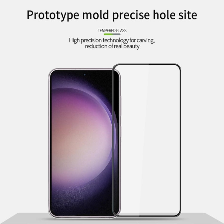 For Samsung Galaxy S24+ 5G MOFI 9H 3D Explosion-proof Curved Screen Tempered Glass Film(Black) - free shipping - PMC TechLife - Order now!