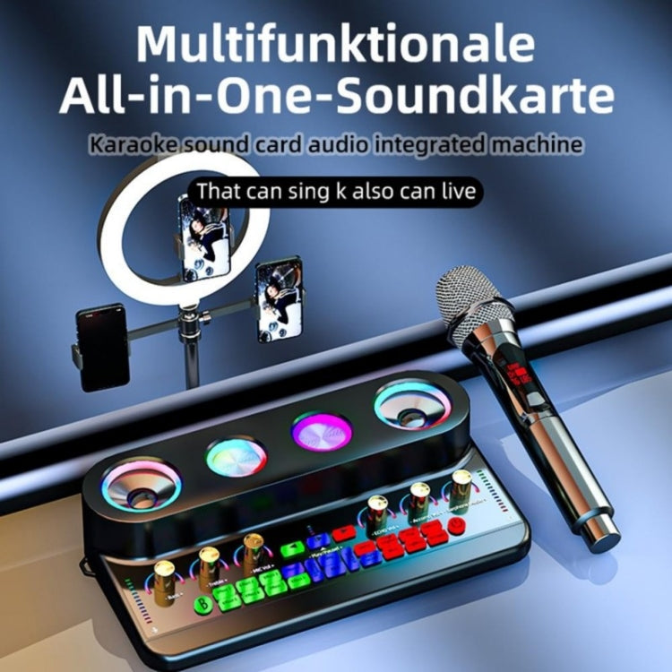 S20 Home Dual Speakers Bluetooth TF Card External Sound Card Audio - Live Sound Effects Processors by PMC TechLife | Online Shopping South Africa | PMC TechLife | Buy Now Pay Later Mobicred